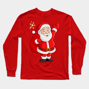 Santa Long Sleeve T-Shirt